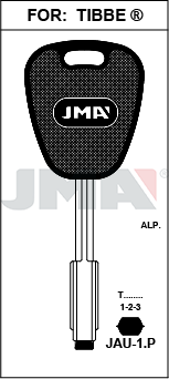 JAU-1P kulcs